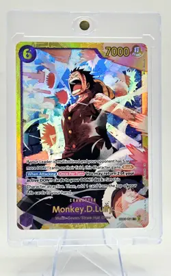 Monkey.D.Luffy EB02-061 English Edition Booster Anime One Piece Card Holo Foil - Image 3