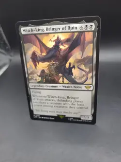 MTG Witch-King, Bringer Of Ruin 293 Rare Lord Of The Rings Card Regular - Image 3