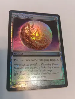 1x MTG Orb of Dreams Foil Betrayers of Kamigawa *LP* Light Play Commander Rare - Image 1