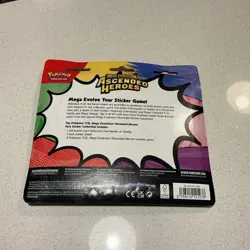 Pokemon TCG Ascended Heroes Gastly Tech Sticker Collection - NEW and SEALED - Image 2