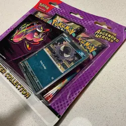 Pokemon TCG Ascended Heroes Gastly Tech Sticker Collection - NEW and SEALED - Image 3