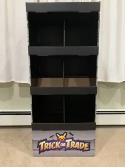 Halloween Pokemon BOOster Gengar Trick Or Trade Bundle Cardboard Store Display - Image 1