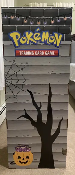 Halloween Pokemon BOOster Gengar Trick Or Trade Bundle Cardboard Store Display - Image 5