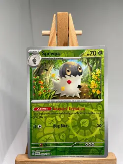 Spewpa - Reverse Holo - Scarlet & Violet 009/198 - MINT - Pokemon - Image 1