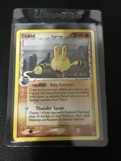 2006 Pokemon EX Dragon Frontiers Elekid Delta Species Reverse Holo #48/101 - Image 5