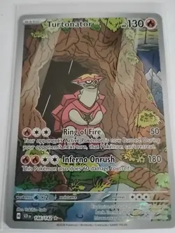 Turtonator 146/142 - Stellar Crown Illustration Rare Pokemon TCG NM - Image 1