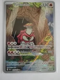 Turtonator 146/142 - Stellar Crown Illustration Rare Pokemon TCG NM - Image 2