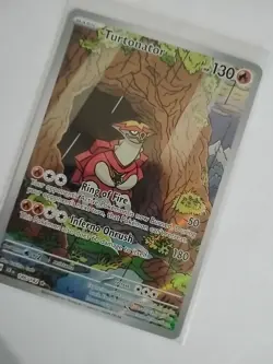 Turtonator 146/142 - Stellar Crown Illustration Rare Pokemon TCG NM - Image 3