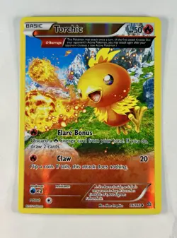 Torchic (Omega) 2015 Pokemon XY Primal Clash Reverse Holo #26/160 * LP - Image 1