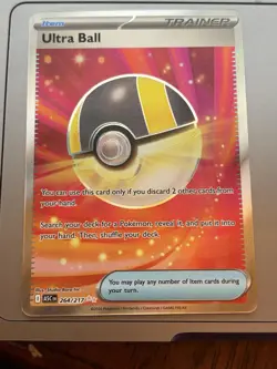Pokemon Ultra Ball 264/217 Me: Ascended Heroes Full Art Secret Rare Holo - Image 1