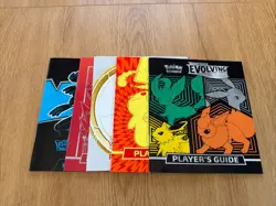 Lot of 5 Pokemon Player's Guides Elite Trainer Box (ETB) Booklets - Image 1