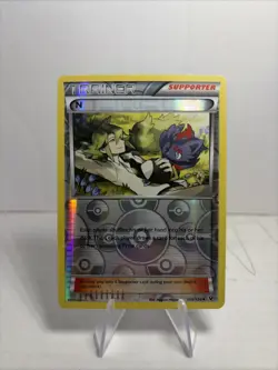Pokemon TCG N Reverse Holo XY Fates Collide 105/124 LP - Image 1