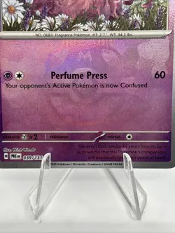 Pokemon TCG Prismatic Evolutions Aromatisse (Master Ball Pattern Holo) NM/M - Image 2