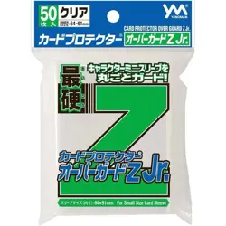 YANOMAN protector Sleeves Deck Over Guard Z Jr. Yugioh 50 Clear 64x91 - Image 1