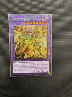 Yu-Gi-Oh! Secreterion Dragon (Starlight Rare) DUAD-EN037 1st Edition Near Mint - Image 1