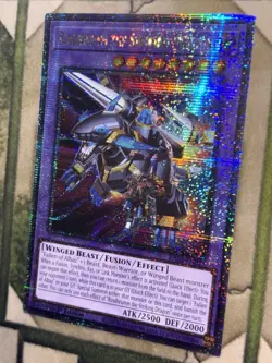YuGiOh RINDBRUMM THE STRIKING DRAGON Quarter Century Secret Rare RA02-EN025 - Image 1