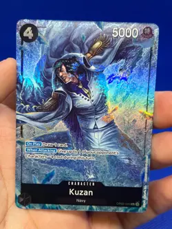 One Piece Paramount War Kuzan OP02-096 Alternate Alt Art NM - Image 2