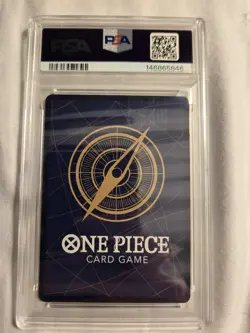 Bandai One Piece Monkey D. Luffy P-001 Gift Collection Promo Holo EN 2023 PSA 10 - Image 2