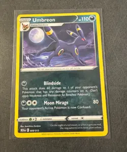 Pokemon Umbreon Promo Card 009/015 2025 McDonalds Dragon Discovery - Image 1
