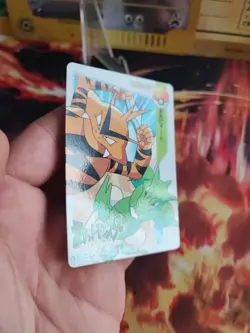 Pokemon Karte Card Scyther Electabuzz #19 Carddass Vending Anime japanese Exc+ - Image 5