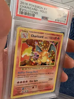 2016 Pokemon XY Charizard Holo Evolutions PSA 8 – Rare Trading Card - Image 5