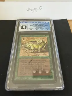 Magic: The Gathering Thicket Basilisk Alpha 1993 Uncommon CGC 8.5 EN - Image 1