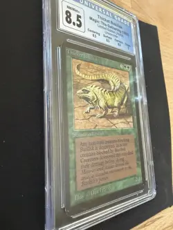 Magic: The Gathering Thicket Basilisk Alpha 1993 Uncommon CGC 8.5 EN - Image 4