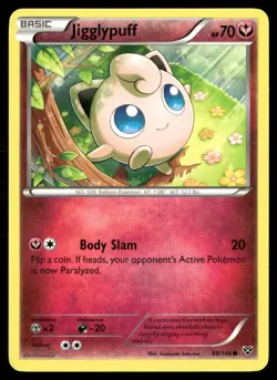Jigglypuff 88/146 Common XY Pokemon Lightly Played - Image 1