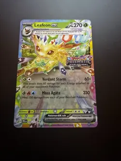 Leafeon EX 006/131 Surprise Box Stamped Promo Prismatic Evolutions Sealed - Image 1