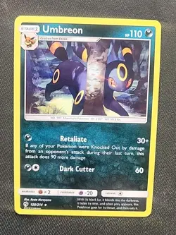 Pokemon TCG Umbreon Lost Thunder 120/214 Non Holo Rare - Image 1