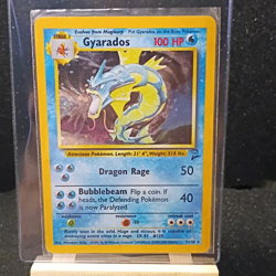 Wizards of the Coast Gyarados 6/102 Base Set Unlimited Holo Rare 1999 100HP - Image 1