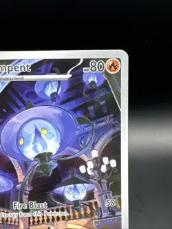 Lampent 102/086 White Flare Full Art Holo Pokemon Card - Image 3