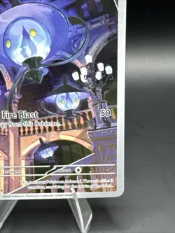 Lampent 102/086 White Flare Full Art Holo Pokemon Card - Image 4