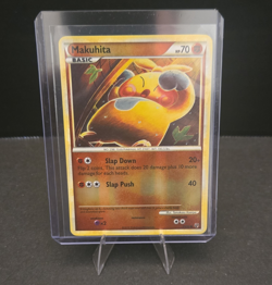 Pokemon TCG Makuhita 55/90 Undaunted Reverse Holo Common 70 HP - Image 1