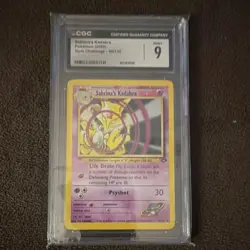 Pokemon Sabrina's Kadabra Holo Rare 94/132 Gym Challenge 2000 CGC 9 - Image 1