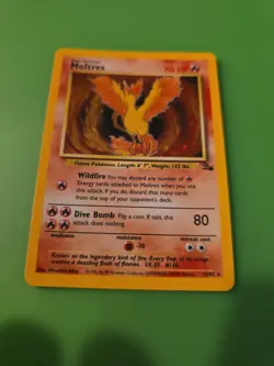 Pokemon TCG 1999 Base Set/Base Set 2 Lot (7) Alakazam Gyarados Moltres Holo - Image 3