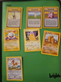 Pokemon TCG 1999 Base Set/Base Set 2 Lot (7) Alakazam Gyarados Moltres Holo - Image 5