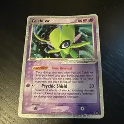Pokemon Celebi ex POP Series 2 017/017 80HP Ultra Rare Holo English - Image 1
