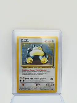 Pokemon TCG Snorlax 11/64 Jungle Holo Rare - Image 1