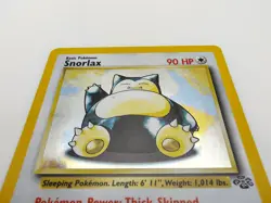 Pokemon TCG Snorlax 11/64 Jungle Holo Rare - Image 3