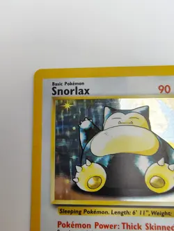Pokemon TCG Snorlax 11/64 Jungle Holo Rare - Image 5