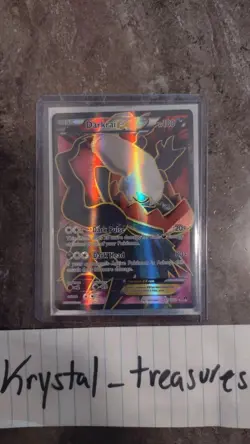 Full Art Darkrai-EX NM Pokemon TCG 2016 118/122 Rare Card Holo Foil - Image 1