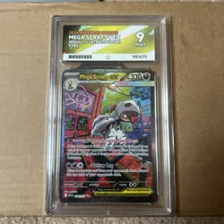 Mega Scrafty EX 285/217 ACE 9 Special Illustration Rare Ascended Heroes Pokemon - Image 1