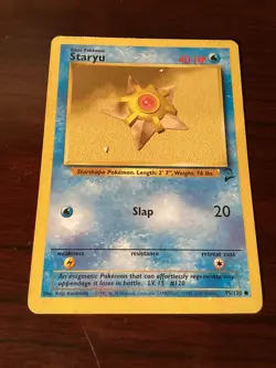 Staryu - 95/130 - Pokemon TCG Common - Unlimited Edition - LP - Image 1