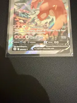 Pokemon TCG Charizard V Alt Art Rare SWSH Brilliant Stars 154/172 NM - Image 2