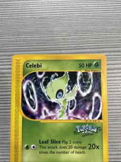 Pokemon Celebi Promo Pokemon 4 ever stamp50/53 Wotc Promo Regular 50 HP 2002 - Image 5