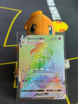 Alcremie VMAX 073/072 Full Art Rainbow Secret Rare Pokemon Shining Fates Mint/NM - Image 1