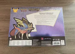 Pokemon TCG 25th Celebrations Deluxe Pin Collection Zacian LV. X Sealed - Image 2