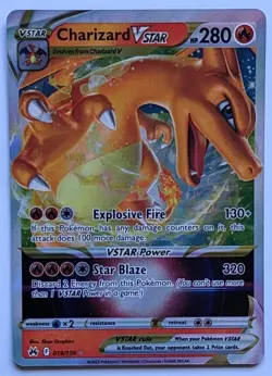 Pokemon TCG Charizard VSTAR Crown Zenith 019/159 Holo Ultra Rare - Image 1