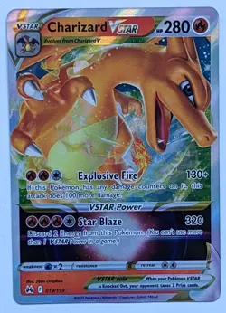 Pokemon TCG Charizard VSTAR Crown Zenith 019/159 Holo Ultra Rare - Image 3